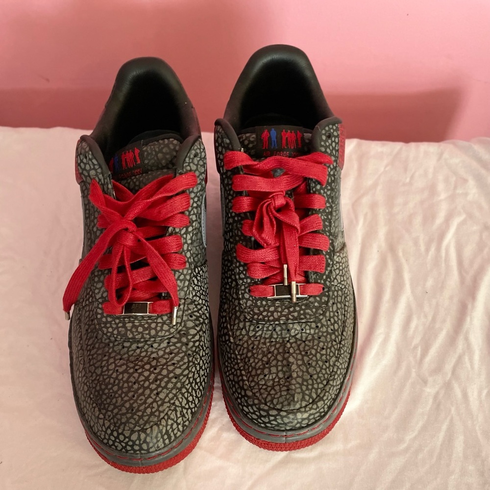 Air Forces,  leather inside , still in great condition